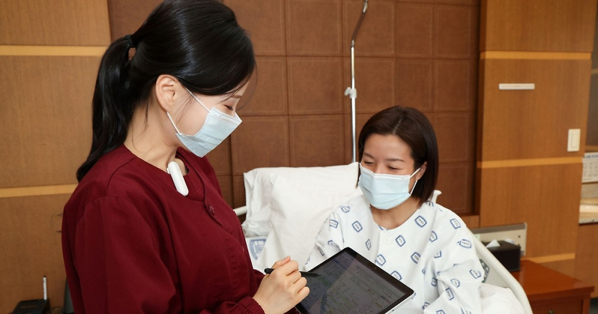 서울성모병원, AI·모바일 융합으로 스마트 간호 서비스 본격화