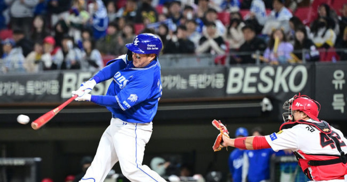 “아…” 9년 동고동락 마흔셋 타격장인 최형우 보며 터진 KIA 더그아웃 마음의 소리 [최규한의 plog]