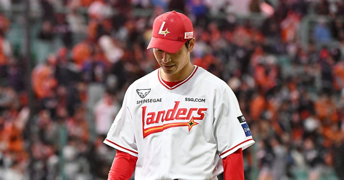'NPB 66승+日 국대 출신' 베테랑 투수가 수상하다, 배터리·볼배합도 다 바꿨는데…'리그 선두' SSG 마운드 유일한 '옥에 티' [인천 현장]
