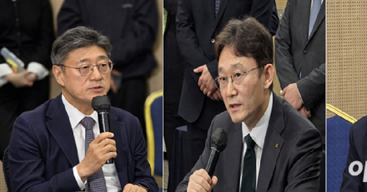 한 데 모인 이통3사 대표, 신뢰 회복·AI 혁신 '한목소리'