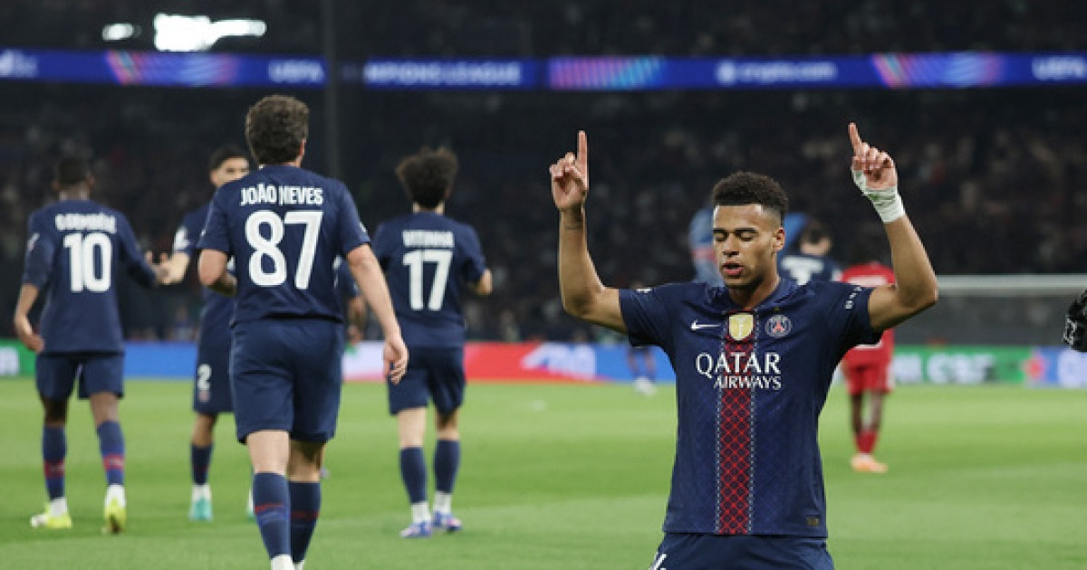 '이강인 교체출장' PSG, 리버풀에 2-0 제압…챔스 4강행 청신호