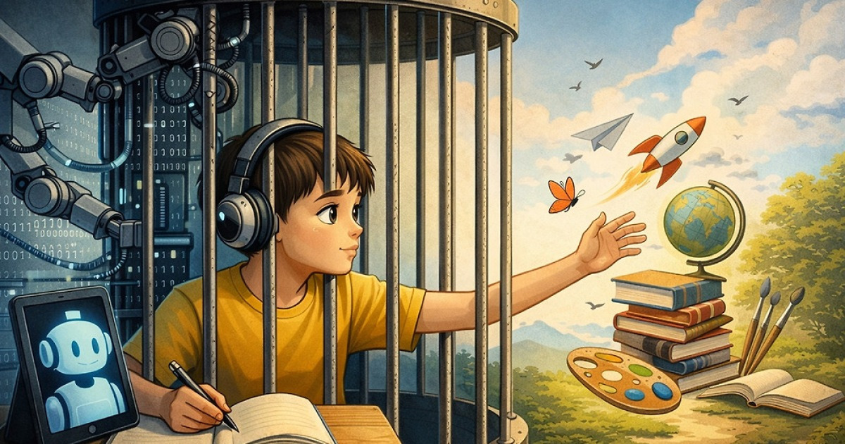 AI는 아이를 똑똑하게 만드는가, 아니면 가두는가