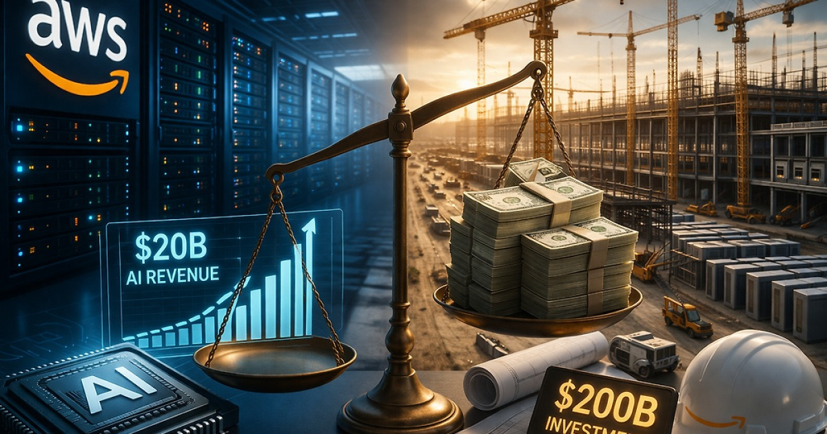 200억 벌었는데 2000억 쓴다…아마존이 쏘아 올린 ‘AI 수익성 역설’