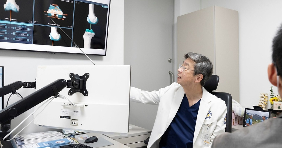 ‘각도가 생명’ 무릎 인공관절 수술··· 인공지능 도입으로 오차 줄인다