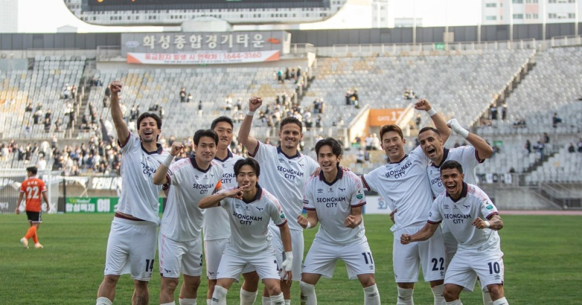 성남 ‘185일 무패’ 이어갈까, 12일 안산전 각오