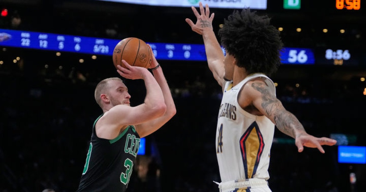 보스턴, 3점포 29개 폭발 'NBA 역대 최다 타이'…동부 2위 확정