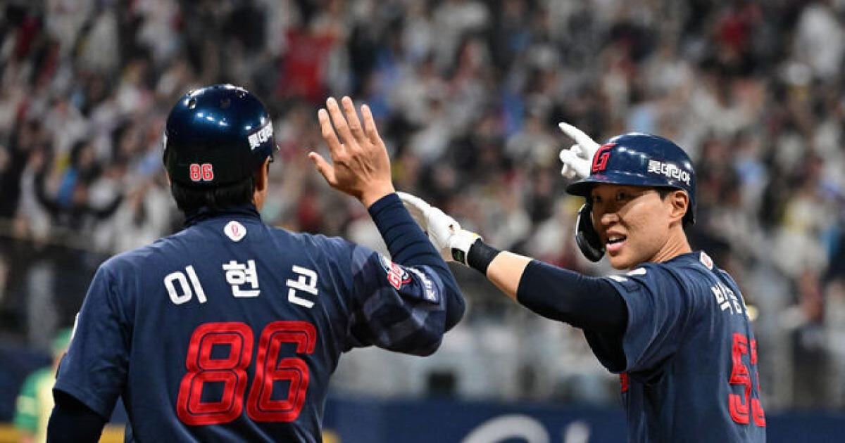 ‘9회 동점→10회 역전’ 만원관중 열광시킨 고척 극장, 롯데 파죽의 3연승 질주…레이예스 3안타+박정민 데뷔 첫 승 [고척 리뷰]