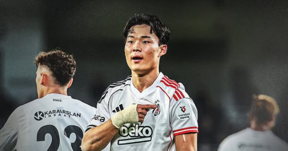 '튀르키예 또 찢었다' 오현규, 이적 후 첫 멀티골 대폭발 '벌써 6·7호골'... 베식타시, 4-2 완승