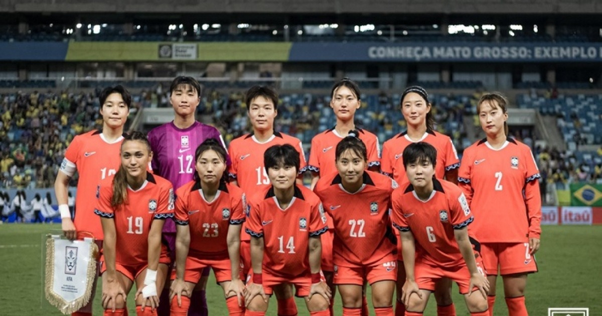 여자축구, 브라질에 1-5 대패…'100경기 출전' 이금민 센추리클럽