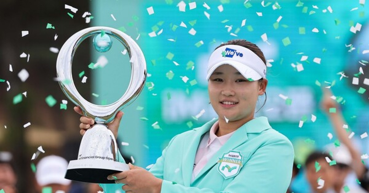 김민솔 "다승왕도 올시즌 목표"…'B게임도 우승할 수 있구나!' [KLPGA iM금융오픈]
