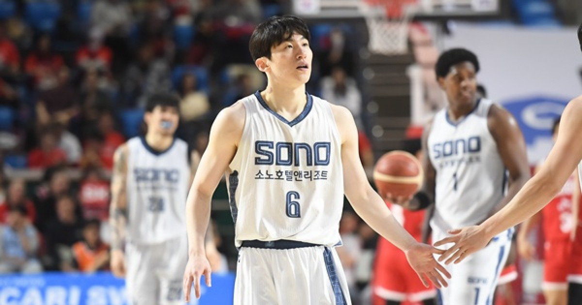 '이정현 29점' 소노, 6강 PO 첫판서 SK 완파…91.1% 확률 잡았다