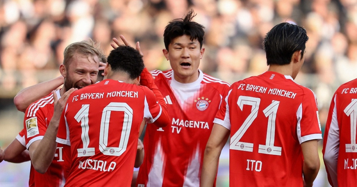 '환상 블로킹' 김민재, 독일 축구 역사 중심에…뮌헨, 장크트파울리 5-0 대파→분데스 한 시즌 최다골 달성