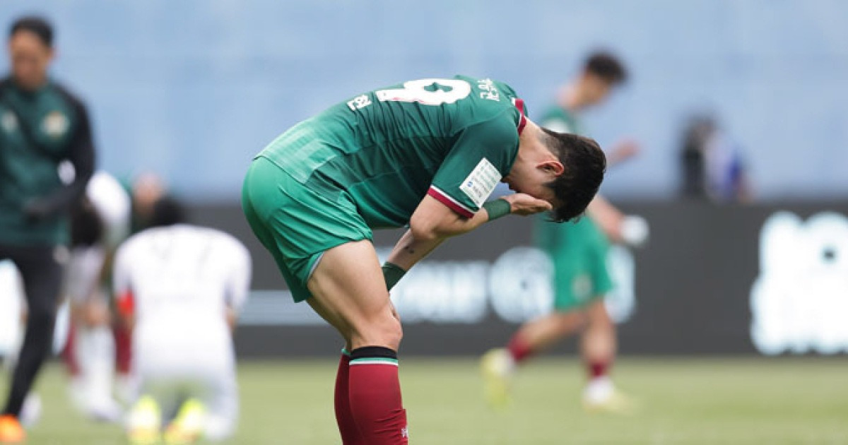 무득점 3연패…추락한 대전 황새 “죄송하다”