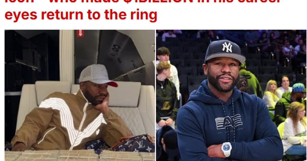 '무려 1조 4855억 벌고 빚더미' 역대 최강 복서, 이 무슨 추태인가? '돈다발 자랑' 모두 쇼였다 "실상은..."