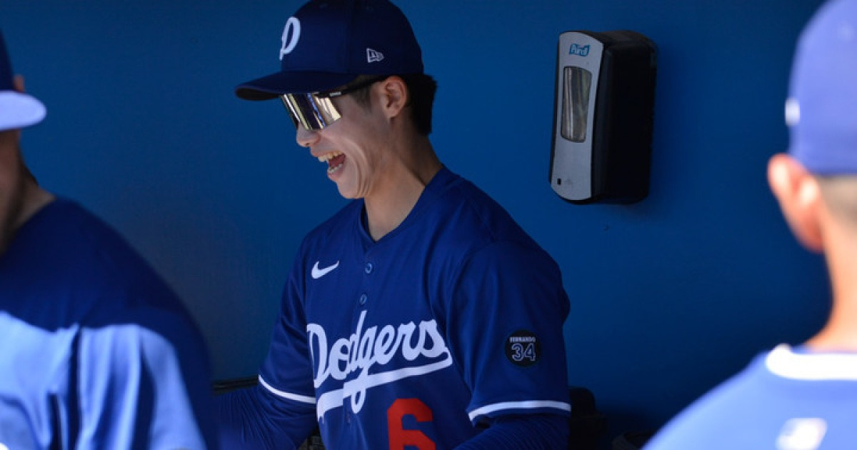 '김혜성 못 미덥다' 다저스, 왼손투수 상대로 Kim 선발제외…오른손 타자 로하스 선택