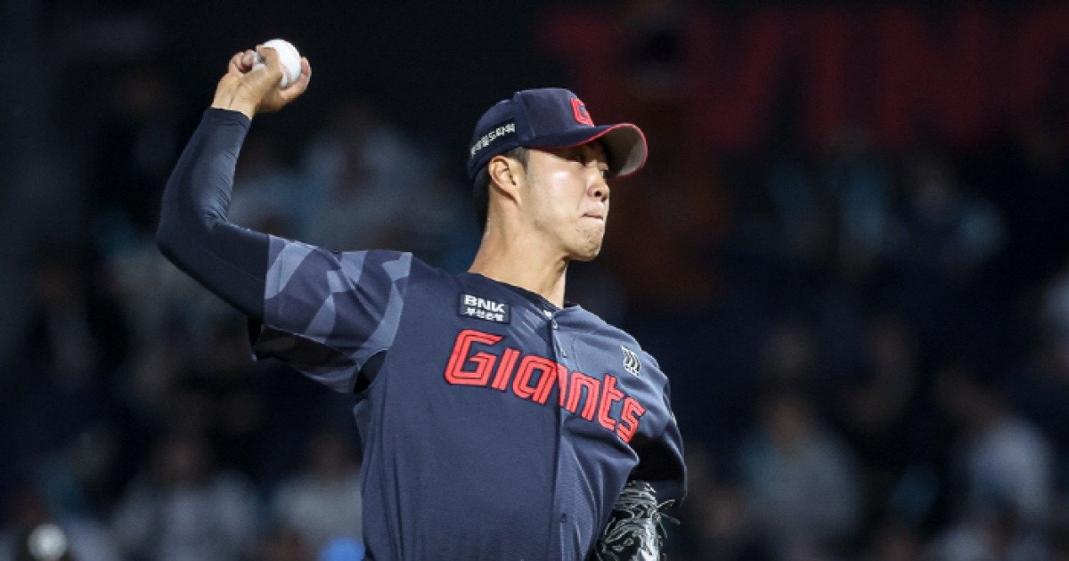 직구가 148㎞? 윤성빈 2군행의 진실은 → "운동은 진짜 열심히 했다"