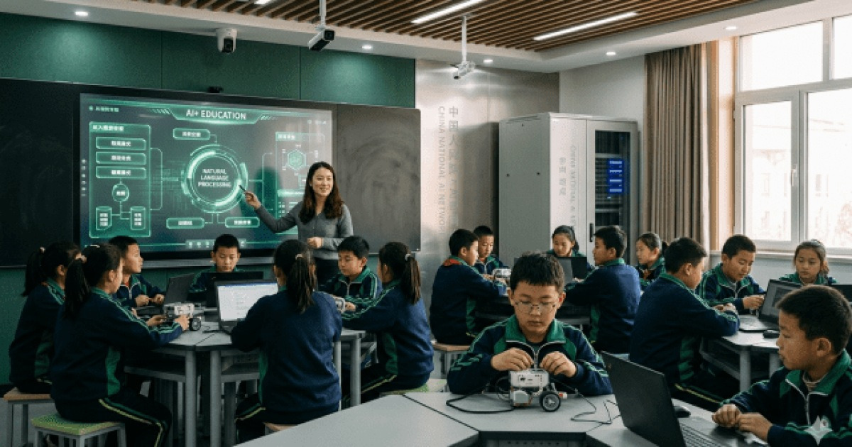 미·중 AI 패권 전쟁, 교실로 확전…중국, AI 인재 양성 총력전