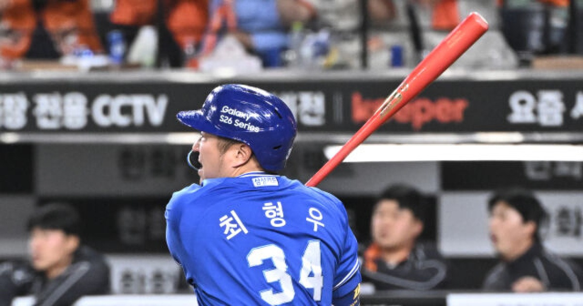'와 삼성 26억 잘 썼다' 최형우 정말 늙지 않는구나, '두산행' 손아섭 이어 KBO 역대 2호 2600안타 [MD대전]