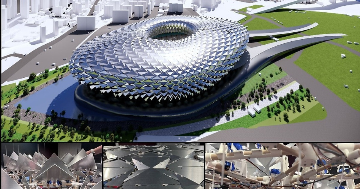 ‘피지컬 AI’ 건축물에 접목…국내 연구진, 키네틱 건축 자율제어 체계 완성