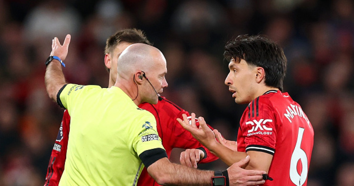 마르티네스 퇴장 본 맨유 캐릭 “내 평생 최악의 판정”