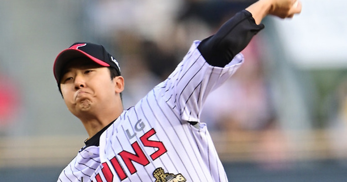 ‘송승기 호투+오스틴 결승포’ LG, 롯데 꺾고 7년만의 8연승 질주