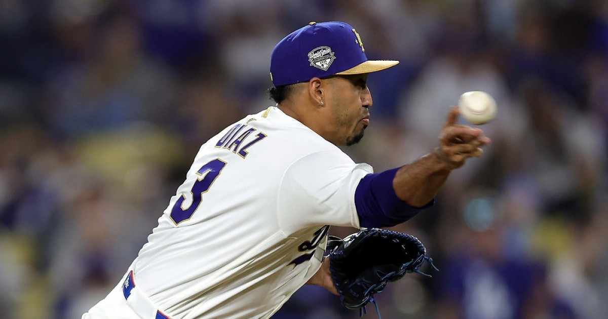 ‘LAD 휴~’ 디아즈, 구속 저하에도 부상은 없다 ‘캐치볼 훈련 정상 소화’