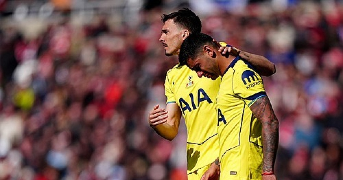 손흥민 더는 초대 못 한다…토트넘 '와장창' 망했다, 1부 폐업 초읽기→'눈물 펑펑' 주장 로메로 시즌 OUT