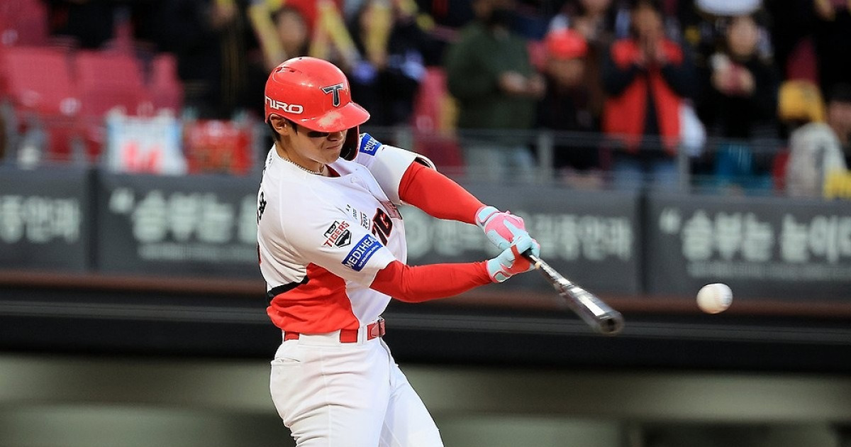 KIA 김도영, 개인 통산 3번째 만루포…홈런 공동 선두로