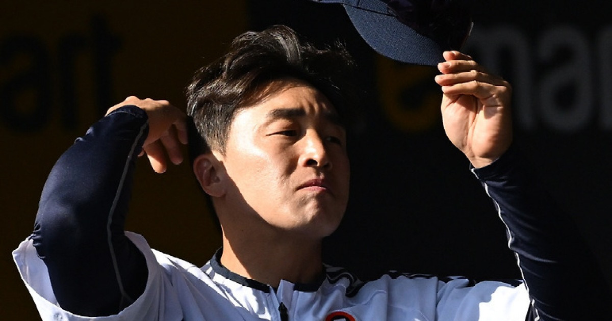 '베어스의 오빠' 손아섭 눈빛 이글이글...이적 첫날 투런포, 마지막 각오 진짜였다 [인천 현장]