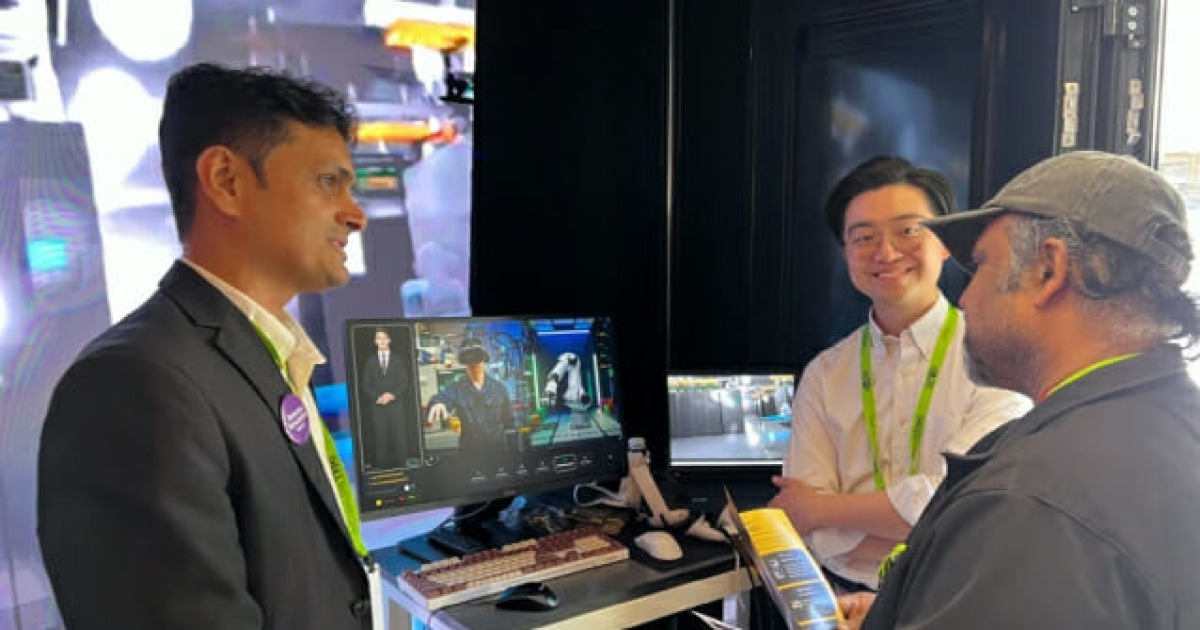 AI 휴먼이 로봇 팔 조종…이스트소프트, 피지컬 AI 사업 본격화