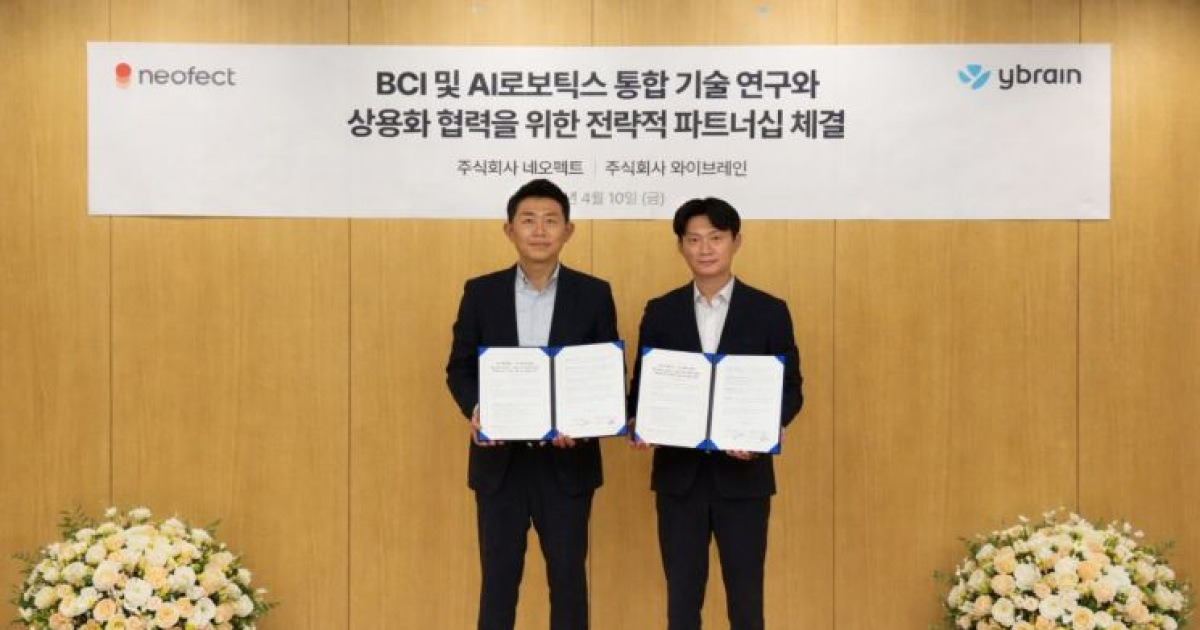 다이나믹솔루션-와이브레인, BCI·AI로보틱스 상용화 위한 전략적 파트너십 체결