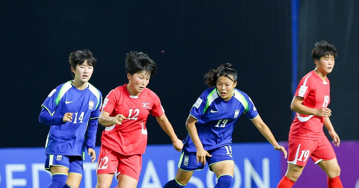 슈팅 수 韓 2-21 北, 그야말로 참패…한국, '세계 최강' 북한에 또 혼났다→U-20 여자아시안컵 준결승 맞대결 0-3