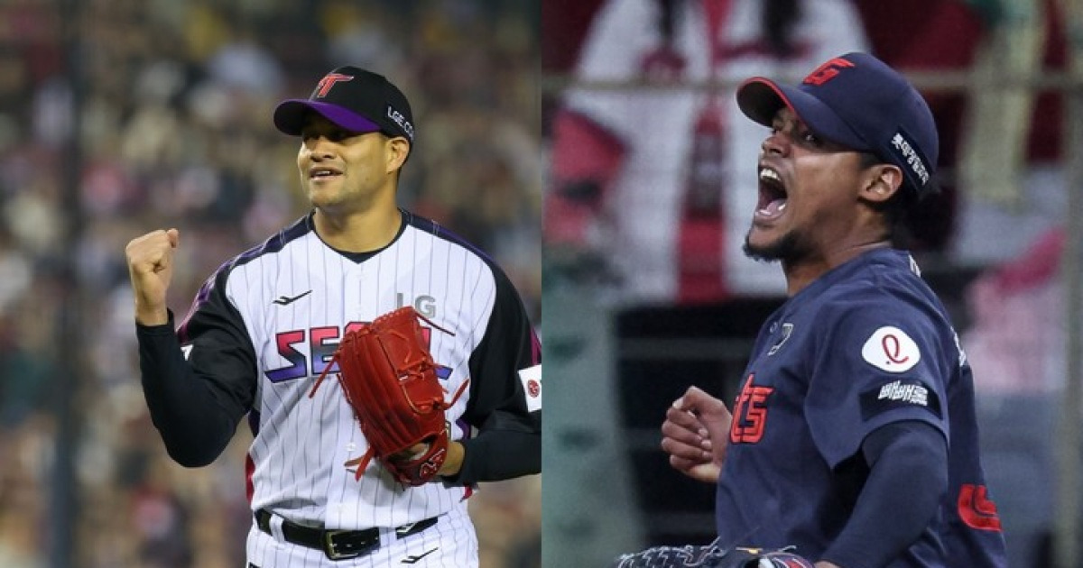 "누가 먼저 무너지나" 치리노스 vs 로드리게스, 잠실 혈투 예고