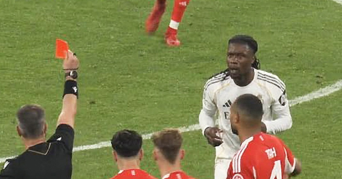 "카마빙가, 이 멍청한 놈" VS "심판 눈 떠라"…레알의 시즌을 끝낸 퇴장 판정 '갑론을박'