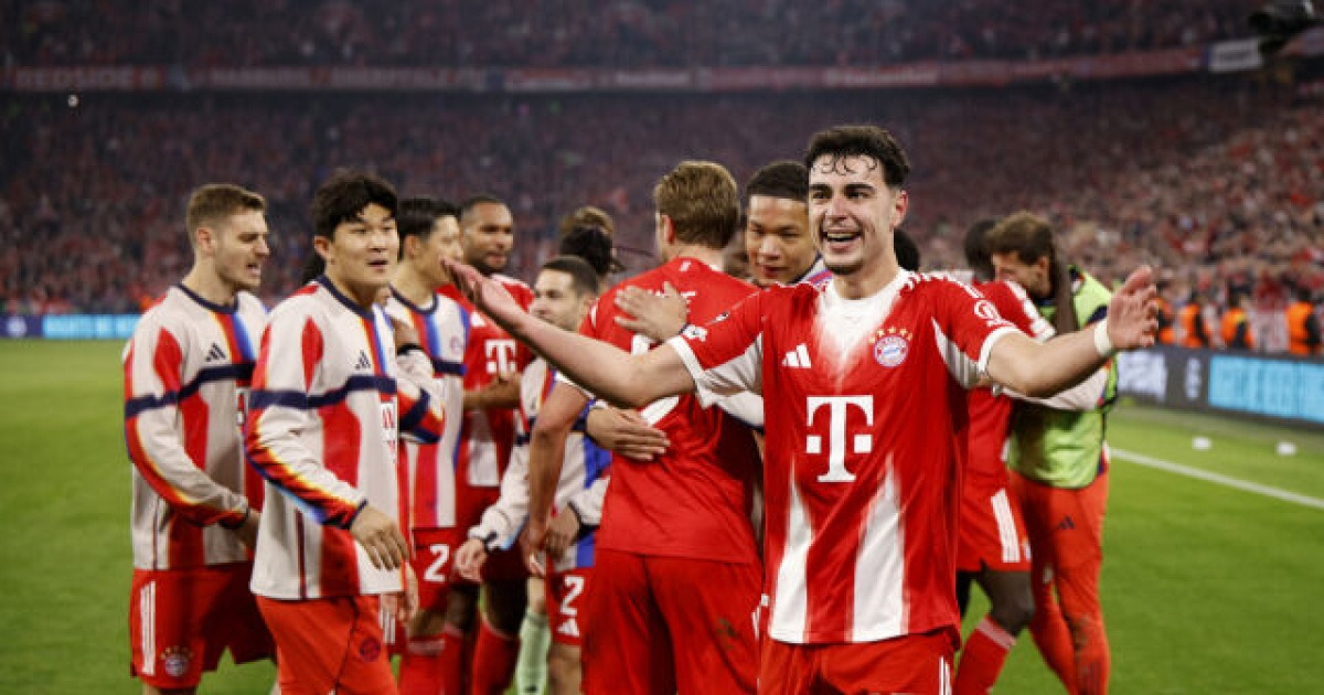 바이에른 뮌헨 3실점에도 김민재는 외면…레알 마드리드 상대 극적인 4-3 역전승, UCL 4강 합류