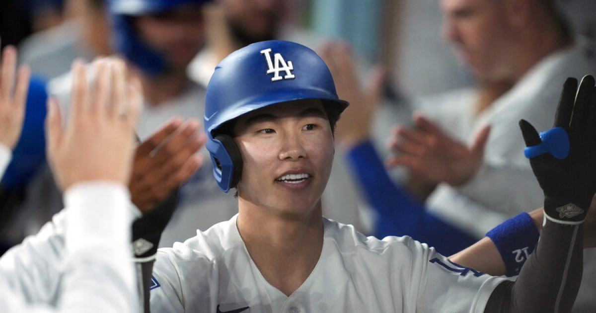 "김혜성 믿을 수 없습니다" ESPN 전국 중계 인생경기, 미국 캐스터까지 홀렸다