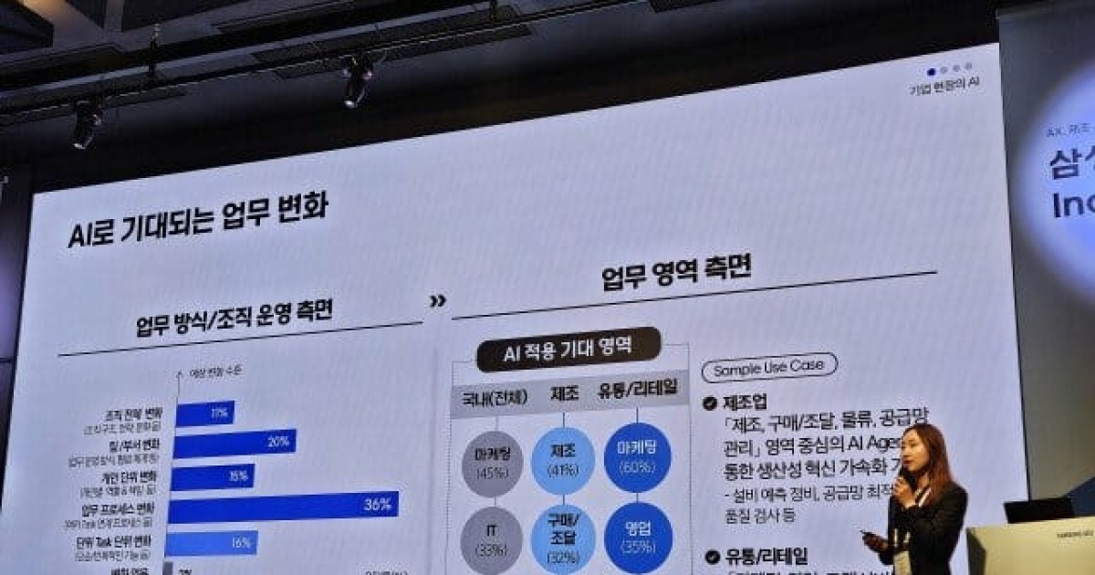 [현장] 삼성SDS "숙련 정비사 노하우, AI로 조직 자산 된다"