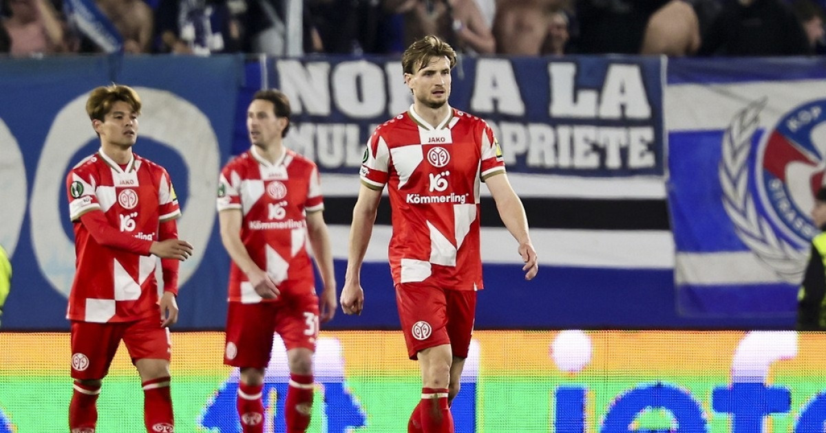 '이재성 공백' 마인츠, 스트라스부르에 0-4 패…UECL 4강 불발