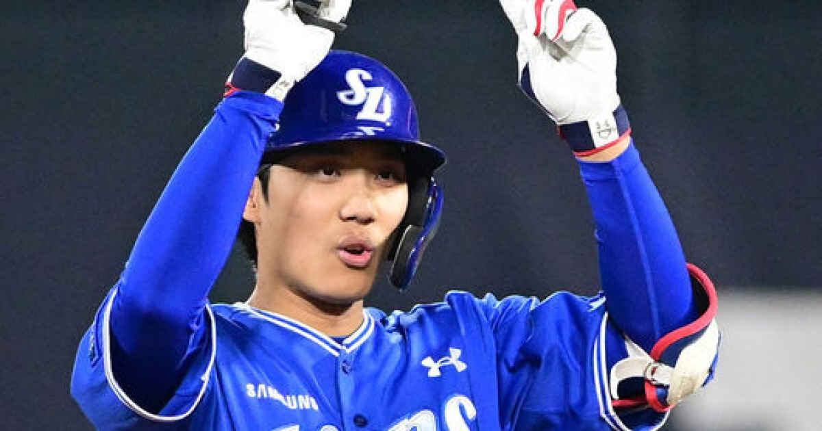 2G 연속 멀티히트 1차 지명 내야수, 반등 열쇠는 자신감…박진만 “소극적이면 안 된다” [오!쎈 대구]