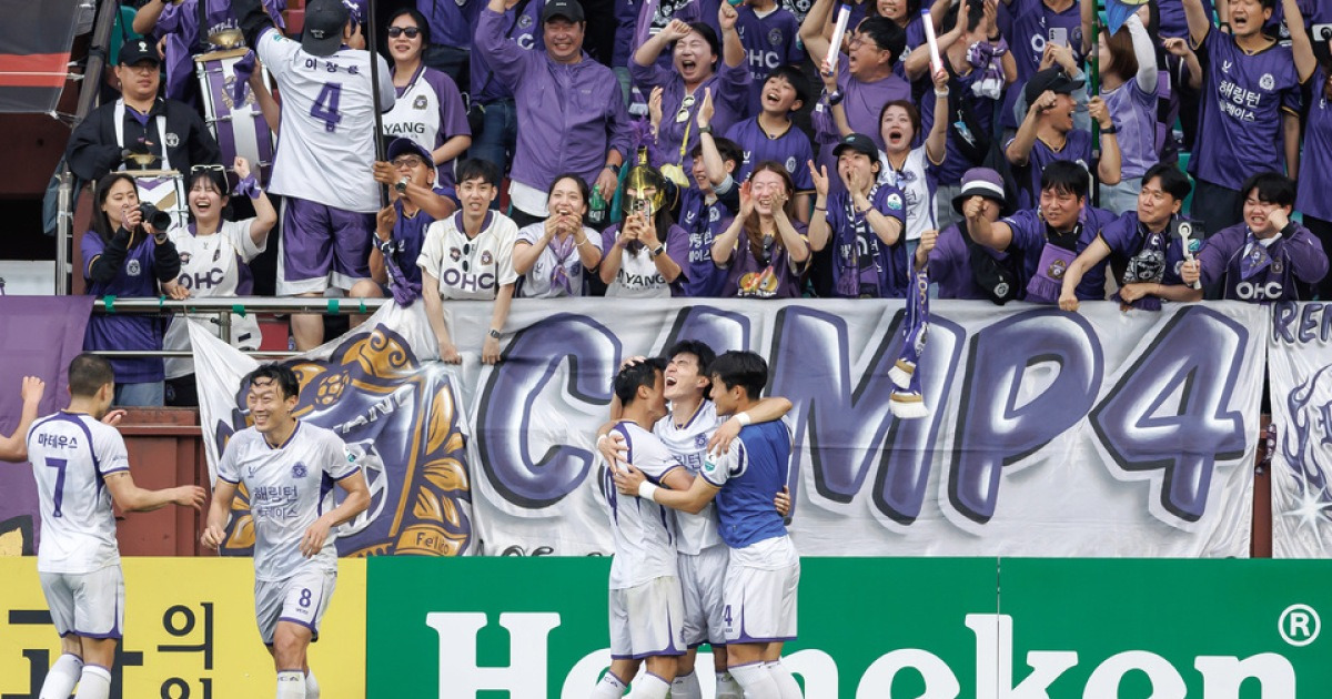 FC안양, 포항에 1-0 승리… 6경기만에 승리 신고