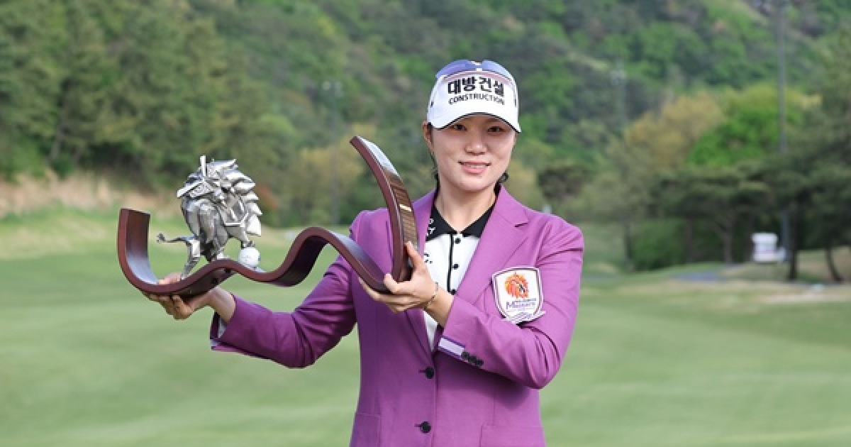 김민선, KLPGA 넥센·세인트나인 '노보기 와이어 투 와이어' 우승…통산 2승