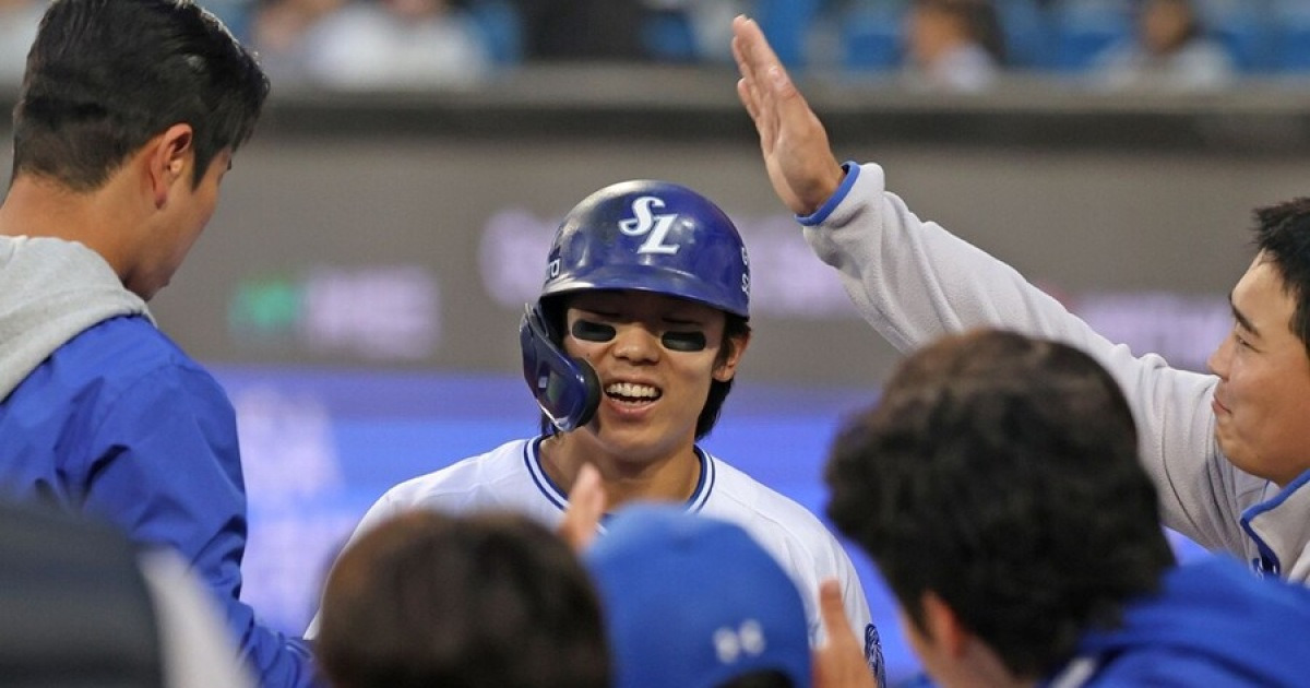 삼성 희소식! 김성윤 곧 돌아온다, 감독이 '복귀 날짜' 콕 집었다…"다음 주부터 2군 경기 출전"