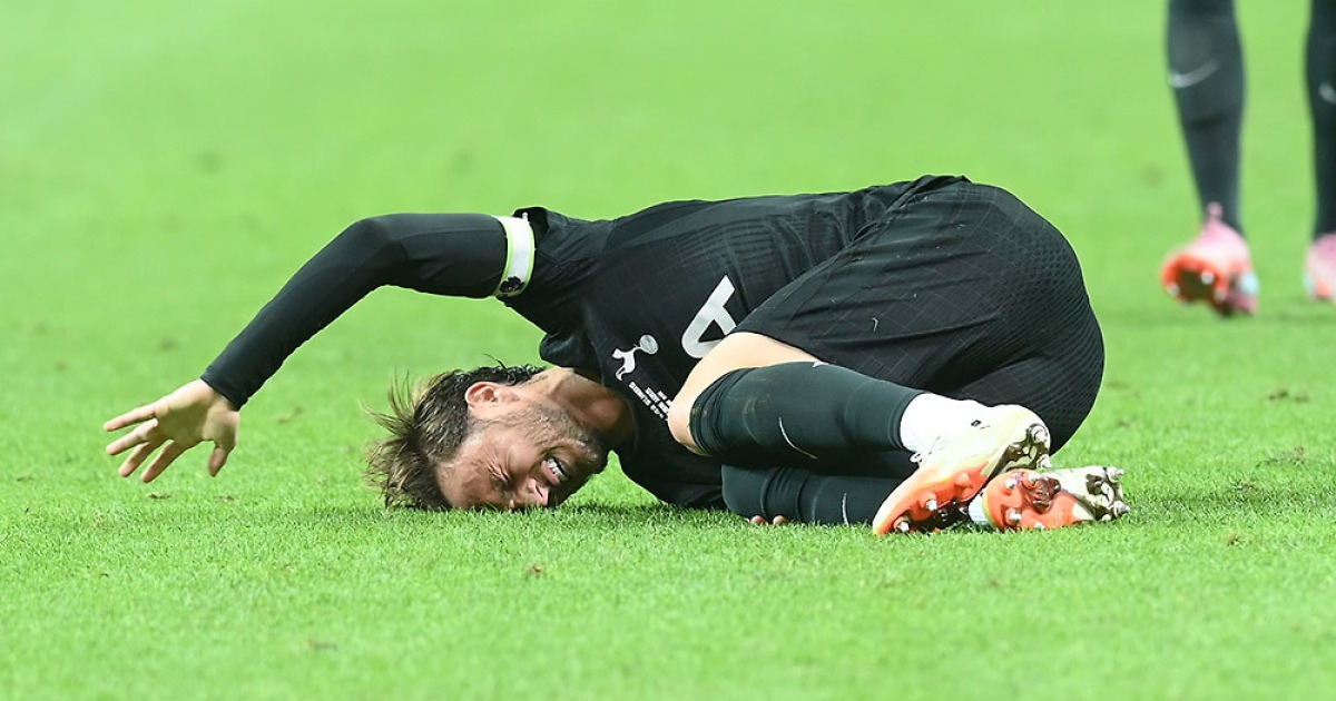 토트넘 선수 모습