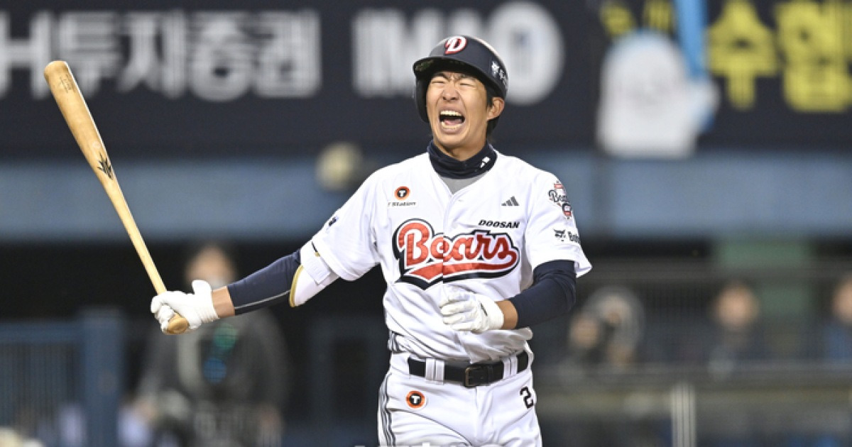 요즘 두산-KIA 팬은 이 선수 보는 낙에 산다...포텐셜 터진 ‘에너자이저’ 김민석-박재현