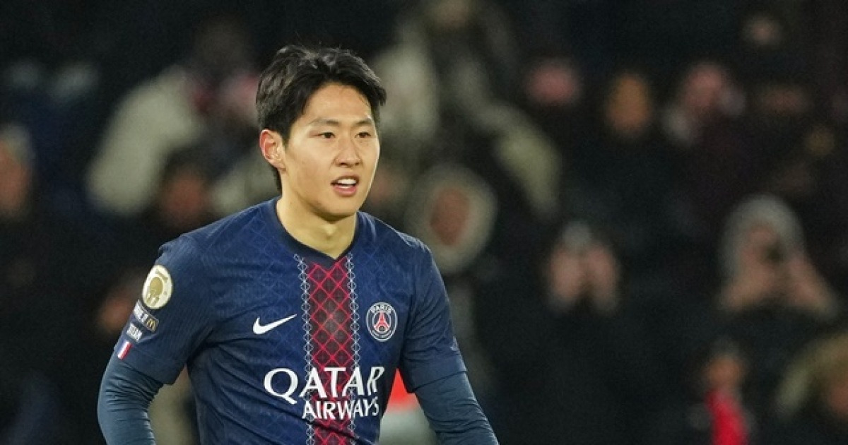 '이강인 교체 31분' PSG, 리옹에 1-2 敗...프랑스 리그1 선두는 유지