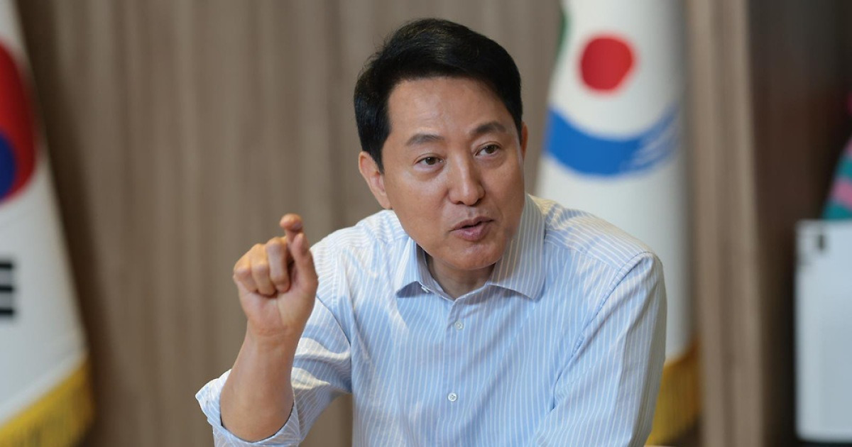 오세훈 서울시장 후보