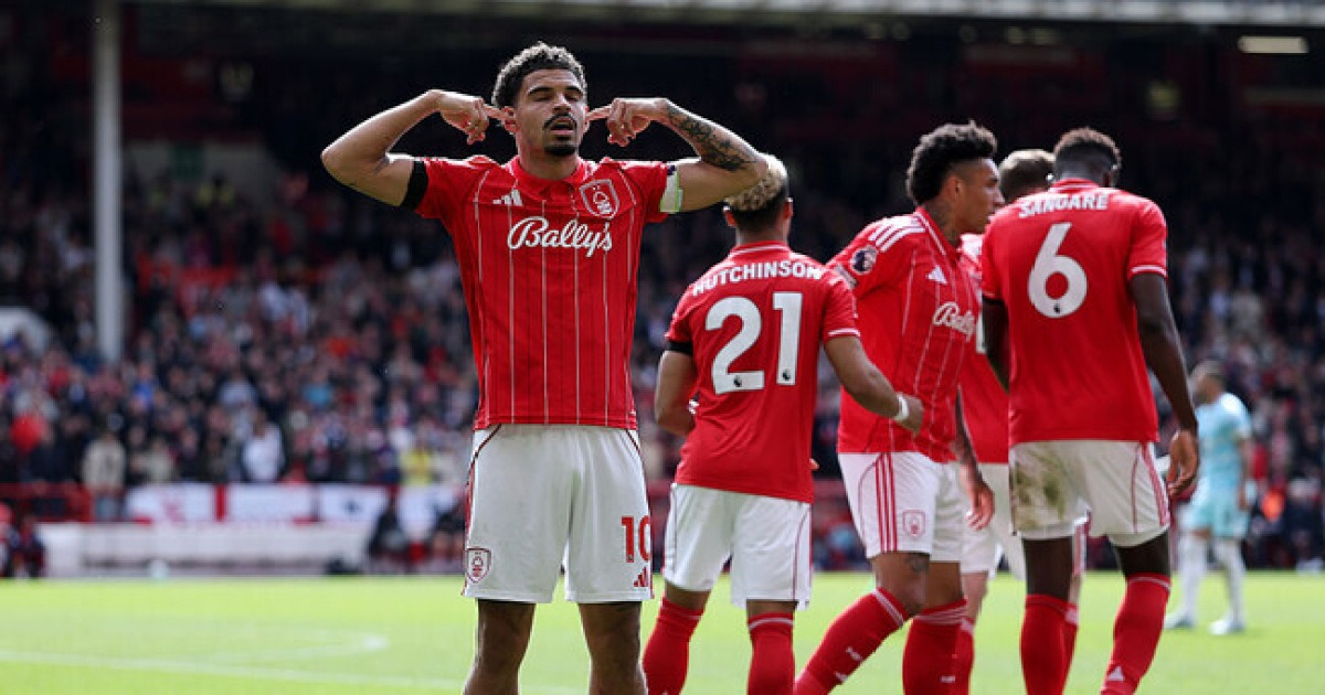 [pl.review] ‘토트넘 잔류 희망 짓밟았다’ 노팅엄, 번리에 4-1 대역전승…토트넘과 ‘승점 5점 차’