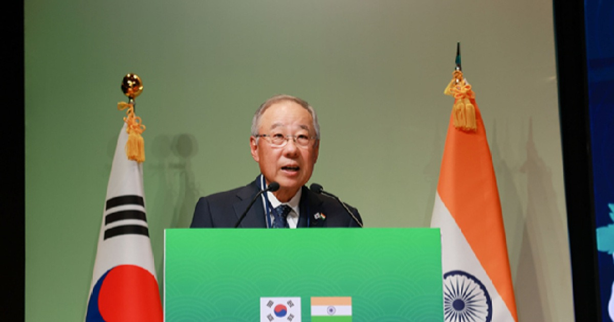 한-인도 경제포럼…"양국 첨단제조·AI·문화 협력 강화해야"