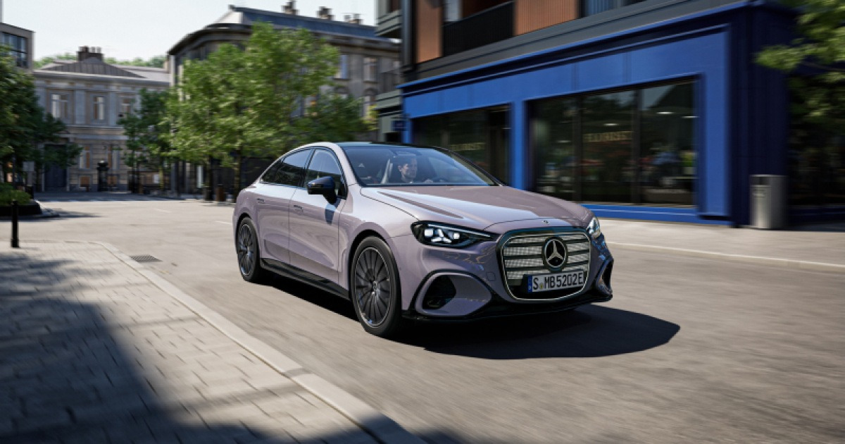 메르세데스-벤츠 전기 C-클래스 공개 관련 이미지