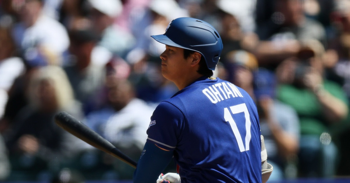 ‘추신수와 1G차’ 오타니, 51경기 연속출루 성공..다저스 구단 역대 3위 타이